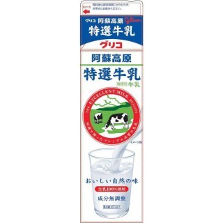 阿蘇高原特選牛乳 1000ml 展開図